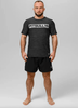 T-shirt PIT BULL HILLTOP CASUAL SPORT czarny (black melange)