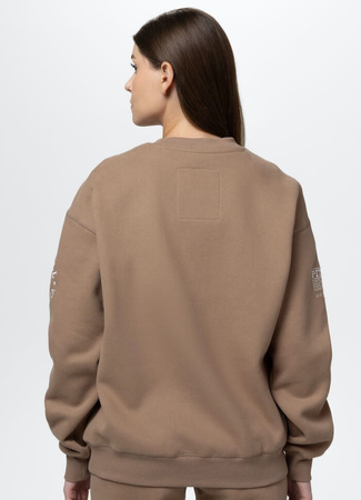 Damska bluza PIT BULL FIORA WMN chocolate mousse prosta