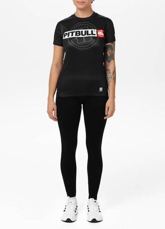 Damska koszulka sportowa Mesh PIT BULL HILLTOP SPORTS WMN czarna