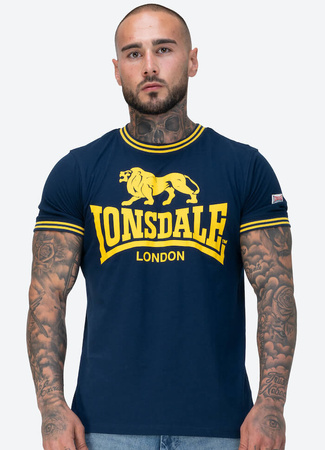 T-shirt LONSDALE LEES granatowy