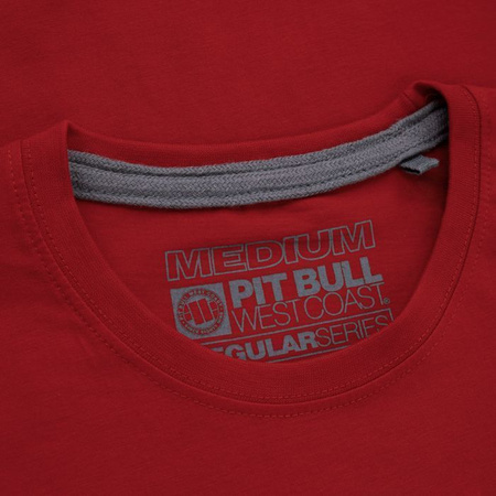 T-shirt PIT BULL CLASSIC BOXING czerwony