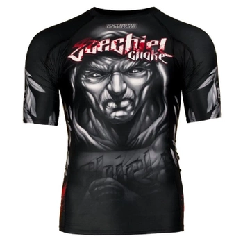 Short sleeve rashguard EXTREME HOBBY EZECHIEL czarny