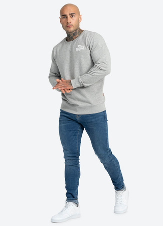 Bluza LONSDALE LONGRIDGE szara prosta