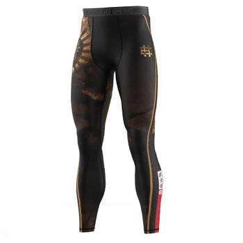 Legginsy Sportowe Męskie Bushido