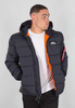 Kurtka ALPHA INDUSTRIES HOODED PUFFER FD czarna 118113 03