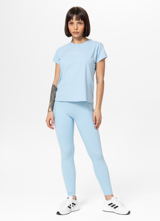 Damska koszulka sportowa PIT BULL AVENIDA WMN light blue
