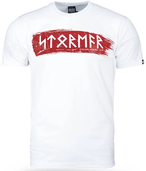 T-shirt DOBERMANS STORMER TS387 biały