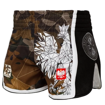 Spodenki Muay Thai Męskie Polska Camo