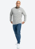 Bluza LONSDALE LONGRIDGE szara prosta