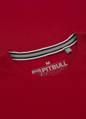 T-shirt PIT BULL CLASSIC LOGO czerwony