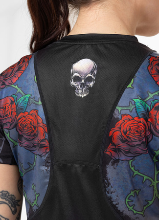 Damska koszulka sportowa Mesh PIT BULL SANTA MUERTE WMN  czarna