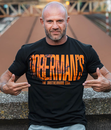 T-shirt BROTHERHOOD CODE TS388 czarny