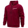 Bluza EXTREME HOBBY CLUSTER rozpinana bordowa