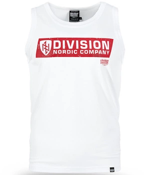 Tank top DOBERMANS DIVISION SHIELD BX370 biały