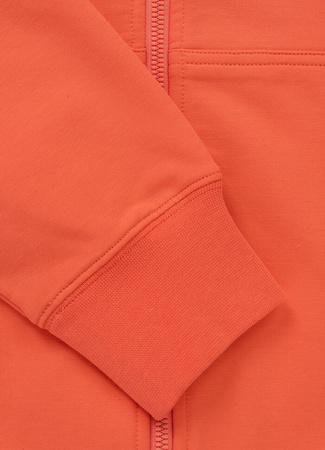 Bluza PIT BULL Tricot Terry GRAFFITI bright salmon rozpinana