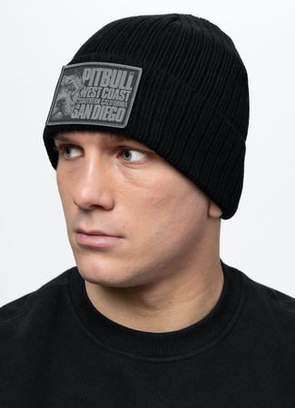 Czapka zimowa PIT BULL SILVAS BLOOD DOG czarna