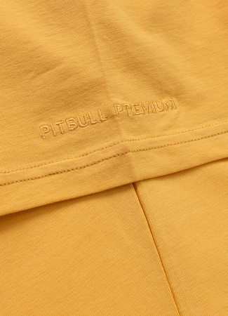 T-shirt PIT BULL SAN DIEGO CA SMALL LOGO żółty (pale yellow)