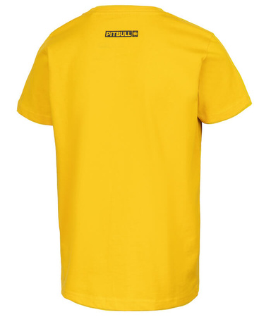 T-shirt dziecięcy PIT BULL HILLTOP JUNIOR żółty