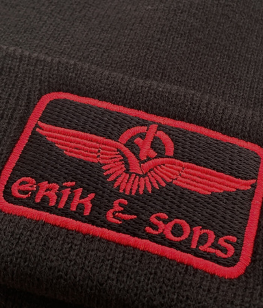 Zimowa czapka ERIK & SONS TORPA czarna