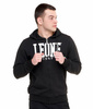 Bluza LEONE BIG LOGO czarna rozpinana