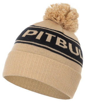Czapka zimowa PIT BULL VERMEL beżowa