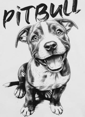 T-shirt damski PIT BULL PUPPY 2 WMN biały