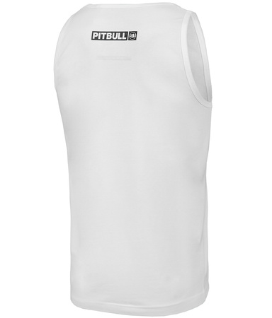 Tank top PIT BULL SLIM FIT HILLTOP biały