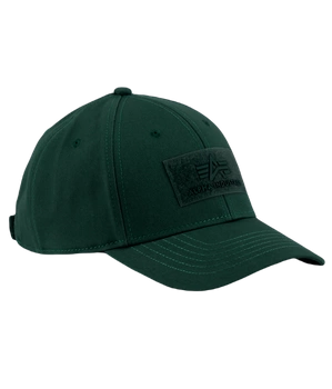 Czapka ALPHA INDUSTRIES VELCRO CAP zielona (navy green) 168903 610