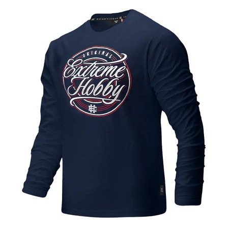 Longsleeve EXTREME HOBBY STAMP granatowy