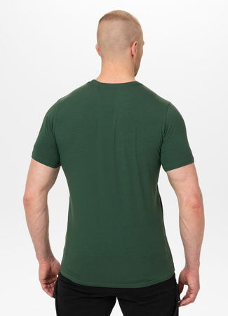 T-shirt PIT BULL SAN DIEGO CA SMALL LOGO zielony (bottle green)
