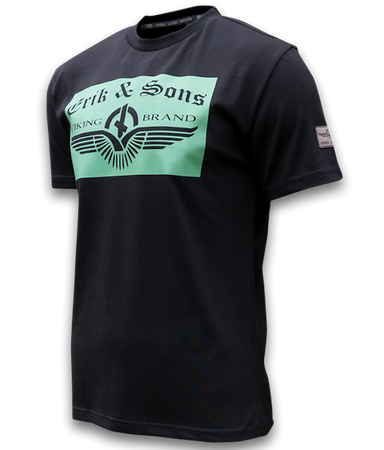 T-shirt ERIK & SONS WEEKO czarny