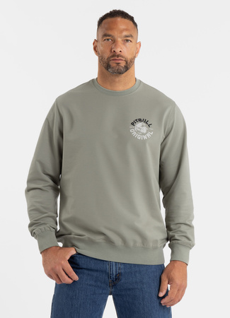Bluza PIT BULL Tricot Terry DOG SD dusty salvia prosta