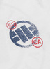 T-shirt PIT BULL SD STAMP biały