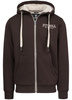 Bluza/kożuch PIT BULL RUFFIN DETROIT dark chocolate rozpinana