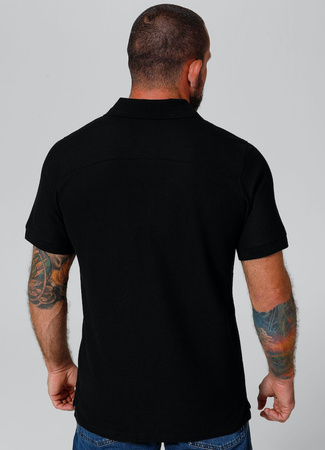 POLO PIT BULL PIQUE ROCKEY czarny