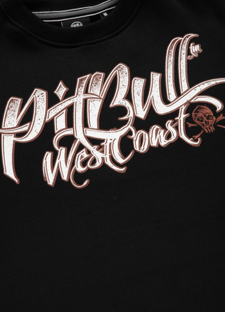 Bluza PIT BULL MAN IN HAT czarna prosta