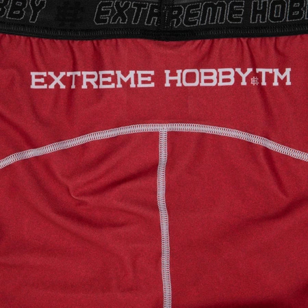 Legginsy męskie EXTREME HOBBY TRACE czerwony