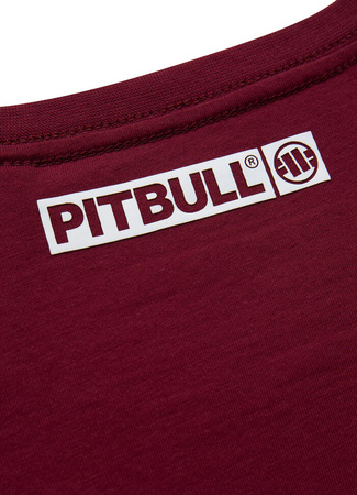 T-shirt PIT BULL HILLTOP 170 bordowy