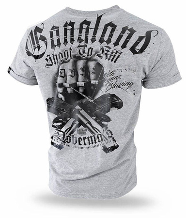 T-shirt DOBERMANS GANGLAND TS209 szary