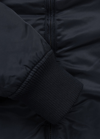 Kurtka PIT BULL HACKET WASHED BOMBER granatowa