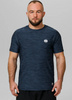 T-shirt PIT BULL SMALL LOGO CASUAL SPORT granatowy (navy melange)