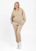 Damska bluza oversize PIT BULL WASHED MANZANITA WMN beżowa kaptur