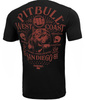 T-shirt PIT BULL Garment Washed SAN DIEGO 89 210 czarny