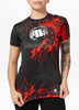 Damska koszulka sportowa Mesh PIT BULL BLOOD DOG WMN czarna