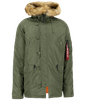 Kurtka ALPHA INDUSTRIES N3B VF 59 oliwkowa (sage green) 103141 01