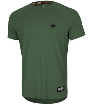 T-shirt PIT BULL MERCADO SMALL LOGO 210 oliwkowy