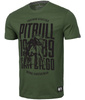 T-shirt PIT BULL SAN DIEGO DOG oliwkowy