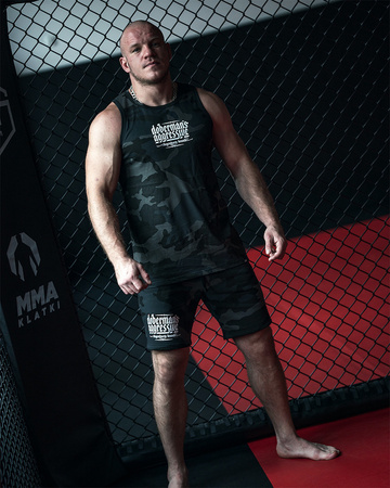 Spodenki DOBERMANS SMALL LOGO SP316 moro