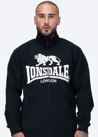Bluza LONSDALE BLENCARN czarna stójka