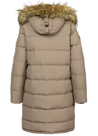 Damska kurtka parka PIT BULL QUEENSTON WMN dark sand
